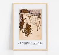Alphonse Mucha - Salon des Cent poster 1869-1939