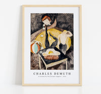 Charles demuth - In Vaudeville Two Acrobat-Jugglers-1916