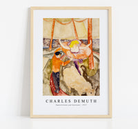 Charles demuth - Equestrienne and Assistant-1917