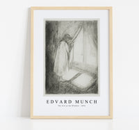 Edvard Munch - The Girl at the Window 1894