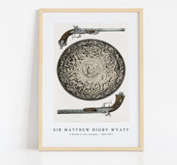 Sir Matthew Digby Wyatt - A shield in iron and guns 1820-1877