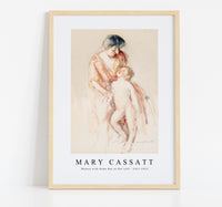 Mary Cassatt - Woman with Nude Boy at Her Left 1911-1913