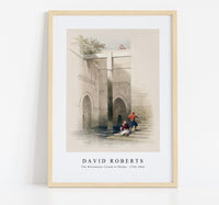 David Roberts - The Nileometer Island of Rhoda-1796-1864