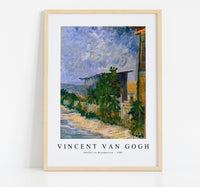 Vincent Van Gogh - Shelter on Montmartre 1887