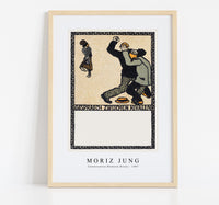 Moriz Jung - Conversation Between Rivals (Gespraech Zwischen Rivalen) (1907)