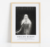 Odilon Redon - And He Had in His Right Hand Seven Stars, and Out of His Mouth Went a Sharp Two-Edged Sword 1899