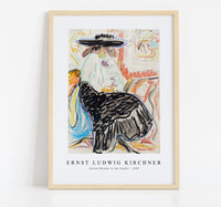 Ernst Ludwig Kirchner - Seated Woman in the Studio 1909