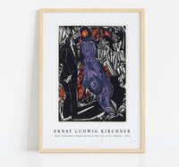 Ernst Ludwig Kirchner - Peter Schlemihl's Wondrous Story The Sale of His Shadow 1915