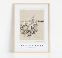 Camille Pissarro - Cowherder 1899