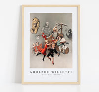 Adolphe Willette - Etrennes Poster 1880-1900