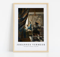 Johannes Vermeer - The Allegory of Painting 1666-1668