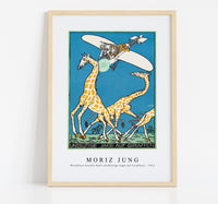 Moriz Jung - Bloodless Giraffe Hunt (Unblutige Jagd auf Giraffen) (1911)
