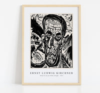 Ernst Ludwig Kirchner - Head of van de Velde, Bright 1917