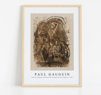 Paul Gauguin - Nativity (Mother and Child Surrounded by Five Figures) 1902