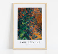 Paul Cezanne - Rocks and branches 1895-1904