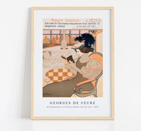 Georges De Feure - Nieuwjaarswens van Octave Uzanne voor het jaar 1897 (1896)