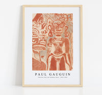 Paul Gauguin - Tahitian Idol–the Goddess Hina 1894-1895