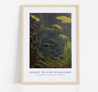 Gerrit Willem Dijsselhof - Pike and Perch in an Aquarium 1910-1920