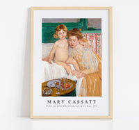 Mary Cassatt - Mother and Child (Baby Getting Up from His Nap) 1899