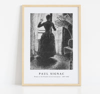 Paul Signac - Woman at the Window Initial Conception for the painting Sunday (ca. 18871888)