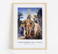 Leonardo Da Vinci - Baptism of Christ 1470-1480