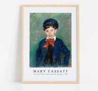 Mary Cassatt - Portrait of Charles Dikran Kelekian, Age Eight 1908