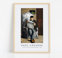 Paul Cezanne - The Artist's Father, Reading L'Événement 1866