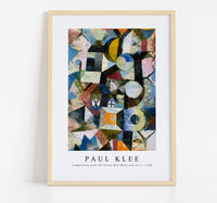 Paul Klee - Composition with the Yellow Half-Moon and the Y 1918