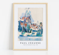 Paul Cezanne - Church at Montigny-sur-Loing (L'Église de Montigny-sur-Loing) 1898