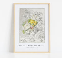 Cornelis ploos van amstel - Flower arrangement-1778
