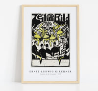 Ernst Ludwig Kirchner - Dancers at the ice palace 1912