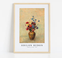 Odilon Redon - Flowers in a Vase 1910