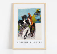 Adolphe Willette - Dancing Poster 1880-1900