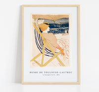 Henri De Toulouse–Lautrec - La Passagère du 54  1896