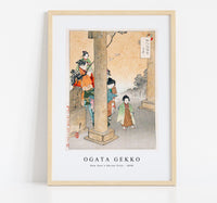 Ogata Gekko - New Year's Shrine Visit (1898)