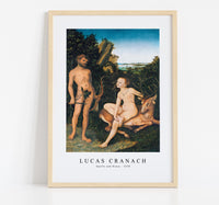 Lucas Cranach - Apollo and Diana (1530)