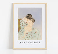 Mary Cassatt - Mother’s Kiss 1844-1926