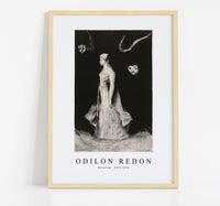 Odilon Redon - Haunting 1893-1894