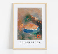 Odilon Redon - Ophelia with a Blue Wimple in the Water 1900-1905