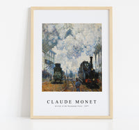 Claude Monet - Arrival of the Normandy Train 1877