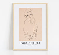 Egon Schiele - Portrait of Herbert Rainer 1910