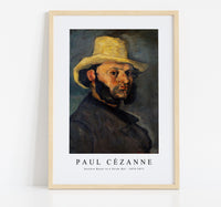 Paul Cezanne - Gustave Boyer in a Straw Hat 1870-1871
