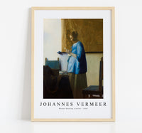 Johannes Vermeer - Woman Reading a Letter 1663
