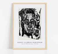 Ernst Ludwig Kirchner - Head of Dr. Robert Binswanger 1917-1918