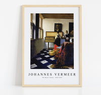 Johannes Vermeer - The Music Lesson 1662-1665