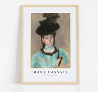 Mary Cassatt - The black hat 1890