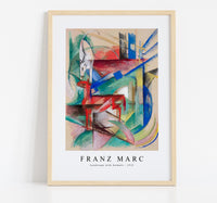 Franz Marc - Landscape with Animals 1913