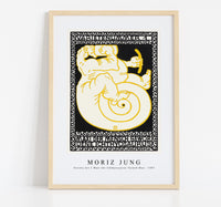 Moriz Jung - Variety Act 1 Maxi the Ichthyosaurus Turned Man (Varietenummer 1 Maxi der Mensch Gewor Dene Ichthyosaurus) (1907)