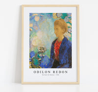 Odilon Redon - Baronne de Domecy 1900