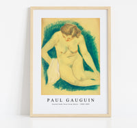 Paul gauguin - Seated Nude Seen from Above 1888-1889